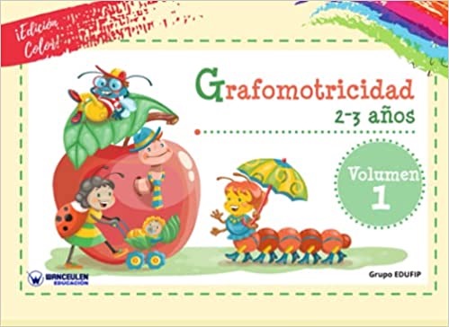 [9788418831652] GRAFOMOTRICIDAD. 2-3 AÑOS. VOLUMEN 1 (COLOR)
