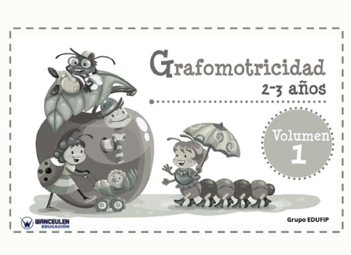 [9788418831645] GRAFOMOTRICIDAD. 2-3 AÑOS. VOLUMEN 1 (BYN)