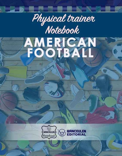 [EN-CEPF-BD] Physical Trainer Notebook - American Football