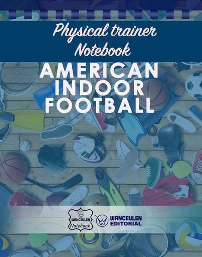 [EN-CEPF-BC1] Physical Trainer Notebook - American Indoor Football